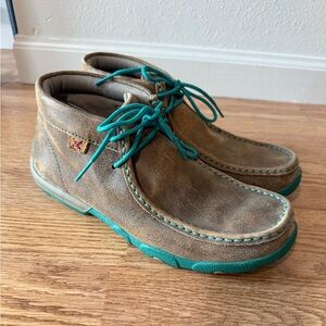 Women’s Twisted X Driving Moc Toe Boots- size 7.5w